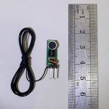 Módulo do microfone sem fio fm, placa de circuito do microfone de rádio fm 2024 - compre barato
