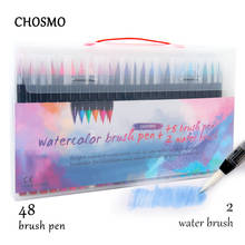 72 Colors Watercolor Brush Pens Art Marker for Drawing Coloring Books Manga Calligraphy School Supplies Stationery 2024 - buy cheap