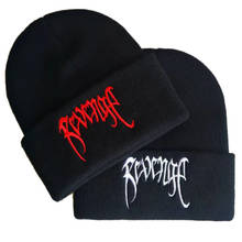 Revenge Embroidery Beanie Winter Knitted Hat Keep Warm Skullies Hip Hop Cap ski Men Women 2024 - buy cheap