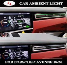 For Porsche Cayenne 2018 2019 2020 Ambient Light Car LCD instrument panel screen control Inter door Ambient light 2024 - buy cheap