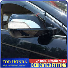 Fit For Honda CRV CR-V 2007 2008 2009 2010 2011 Side Door Rearview Mirror Strip Cover Trims Exterior Decoration 2024 - buy cheap