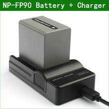 Bateria de substituição lanfulang e ultra fino micro usb carregador para sony DCR-HC40 DCR-HC42 DCR-DVD105 DCR-SR30 DCR-SR40 2024 - compre barato