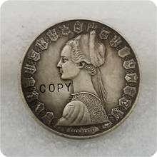 Италия 500 лир "каравель" копии монет памятные монеты-копии монет медаль коллекционные монеты значок 2024 - купить недорого