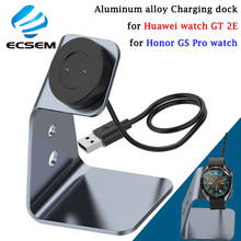 Charging dock for Huawei watch GT/GT 2E smart watch adapter Aluminum alloy holder charger station for Honor GS pro watch power 2024 - buy cheap