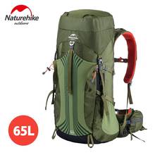 Naturehike High Quality Outdoor Mountaineering climbing Backpack Large Capacity 65+5L Climbing Bag Waterproof Hiking Backpacks 2024 - buy cheap