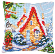Latch Hook Cushion Kits ball Pillows Wedding Snow Home Decoration Kits for Embroidery Unfinished Latch Hook Pillow Case 2024 - buy cheap