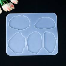 380x253mm Crystal Epoxy Resin Mold Coaster Cup Mat Casting Silicone Mould DIY Crafts Table Decoration Jewelry Making Tool 2024 - buy cheap