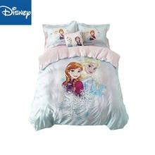 Frozen Elsa comforter bedding sets single queen size disney duvet cover set 3/4pcs single bed girls Home Decoration hot sale 2024 - buy cheap