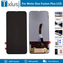Pantalla LCD de 6,5 pulgadas para Motorola Moto One Fusion Plus, piezas de repuesto, digitalizador 2024 - compra barato
