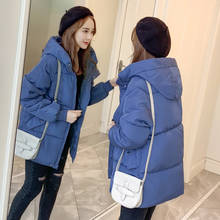 Bread Jacket Female Hot Sale 2021 Winter New Korean Loose Down Cotton Jacket Thick Coat Very Fairy Cotton Clothing Parka Women 2024 - buy cheap