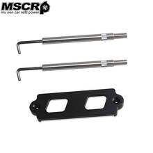 Battery Tie Down Kit Hold Down Rod With Stainless Tray Hooks For Honda Civic / CRX S2000 For Acura Integra RSX 2024 - buy cheap