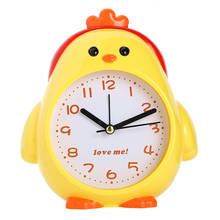 Reloj despertador Digital de dibujos animados para niños, reloj despertador creativo de pollo, juguetes, regalos, hogar de moda, nuevo 2024 - compra barato