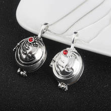 Classic TV The Vampire Diaries Necklace Vintage Elena Gilbert Verbena Vervain Red Crystal Pendants Necklace Women Gift Can Open 2024 - buy cheap
