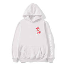 New Fashion 2019 Autumn Winter Latest Harajuku Poison Rose Print Hoodies High Quality Men Women Hip Hop Streetwear Clothing 2024 - buy cheap