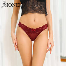 BIONEK-ropa interior Sexy de encaje para mujer, bragas transparentes Hipster, tangas transparentes, lencería íntima, calzoncillos ajustados 2024 - compra barato