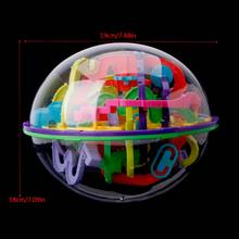 299 Barriers 3D Magic Intellect Ball Balance Maze Game Puzzle Globe Toy Kid Gift 2024 - buy cheap