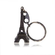 Estatuilla de la Torre Eiffel de París, estatua de tono bronce, modelo de aleación Vintage, decoración 2024 - compra barato
