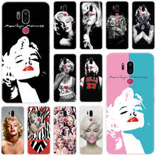Sexy Marilyn Monroe Silicone Case For LG G5 G6 Mini G7 G8 G8S V20 V30 V40 V50 ThinQ Q6 Q7 Q8 Q9 Q60 W10 W30 Aristo 2 X Power 2 3 2024 - buy cheap