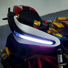 Guardamanos de motocicleta y LED de señal de giro para YAMAHA mt07 r1 2014 nmax 125 ttr250 raptor 350 r25 mt 03 fz8 xvs 1300 xj6 2024 - compra barato