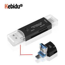 USB Adapter SD Card Reader USB 3.0 OTG Micro USB Type C Card Reader For Micro SD TF USB Type-C OTG Adapter For Phone/PC 2024 - buy cheap