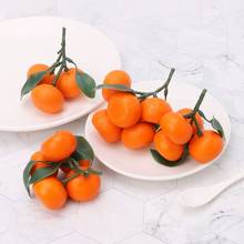 Realistic Lifelike Artificial Tangerine Fruit Oranges Fake Display Food Decor Home Party Decor 2024 - buy cheap