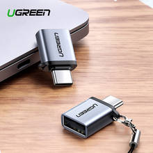 Ugreen-Adaptador USB tipo C a USB 3,0, Cable OTG Thunderbolt 3, para Macbook pro Air, Samsung S10, S9 2024 - compra barato