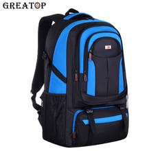 GREATOP 70L Large Capacity Travel Backpacks Multifunction Waterproof Men Backpack Outdoor Climbing Mountaineering Hiking Bags 2024 - buy cheap