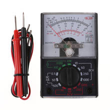 Multímetro analógico eléctrico de MF-110A, voltímetro portátil, amperímetro, corriente de voltaje CA/CC, OHM, multímetro, probador, 1 Uds. 2024 - compra barato