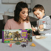 Dinosaur Toys Dino Egg Dig Kit Kids Gifts Break Open 12 Unique Dinosaur Eggs Cute STEM Toys Technology Gifts for Boys Girls Toys 2024 - buy cheap