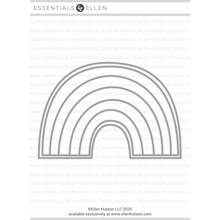 Moldes de corte de metal arco-íris, estêncil para scrapbooking e artesanato 2024 - compre barato