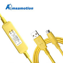 Amsamotion USB-XC adequado para xinje xc1 xc2 xc3 xc5 série plc cabo de programação comunicação dados cabo usb 2024 - compre barato