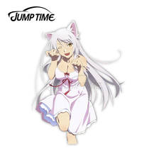 Jump Time Black Hanekawa 9,8 Аниме Сексуальная девушка виниловая наклейка Waifu Автомобильная наклейка 2024 - купить недорого