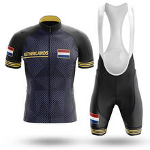 New Netherlands Summer Cycling Jersey set Maillot Ropa Ciclismo Cycling Bicycle Clothing MTB Bike Clothes Uniform Cycling Set 2024 - buy cheap