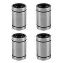 4 Pcs LM12UU 12mm Inside Dia Rubber Sealed Linear Ball Bearing Bushing 2024 - buy cheap