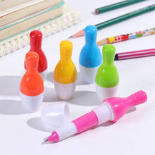 5PCS Office Pen Ballpoint Pen Retractable Pens Bowling Modeling Pen For School Stationery Student Learning Stationery 2024 - buy cheap