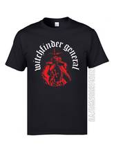 Matthew hopkins witchfinder geral t camisas roupas personalizadas verão/outono 100% algodão o-pescoço camisetas masculinas t-shirts clássico 2024 - compre barato
