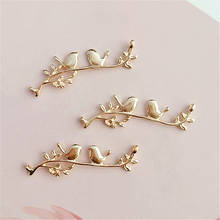 20 PCS 14*45mm Metal Tree Branch DIY Handmade Hair Accessories Decorations Jewelry Making 2024 - buy cheap