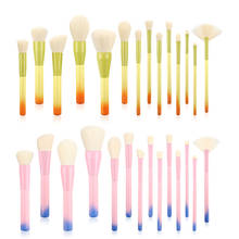 BIIIYI14Pcs professional makeup brush set liquid foundation brush set eyebrow makeup brush super soft loose powder blush high gl 2024 - buy cheap