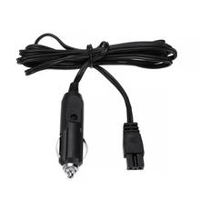 Cabos de acendedor de cigarro dc 12v 2m, conector de cabo de chumbo conexão 2 pinos, plugue adequado para refrigerador de carro, mini geladeira 12v 2024 - compre barato