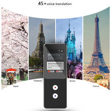 Interpreter 2.4" Screen Portable Smart Offline translator two-way real-time language translator translation fot tourism 2024 - buy cheap