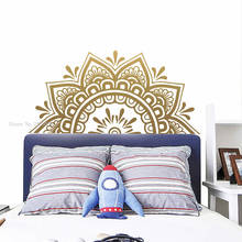 Mandala Flower Wall Stickers Bedside Decor For Living Room Bedroom Vinyl Decal Cool Art Removable Murals Vinyl YL002 2024 - buy cheap