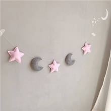 Baby Room Decor Baby Bumper For Newborns Moon Star Shaped Wall Hanging Tent Decoration Infant Sleeping Cot Bedding Sets New 2024 - buy cheap