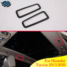 For Hyundai Tucson 2015-2020 Car Accessories ABS Chrome Rear Interior Lights Reading Lights Trim Cover 2024 - buy cheap