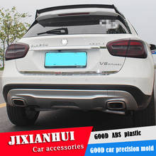 Para mercedes benz gla200 spoiler 2016-2018 gla250 gla260 gla45 spoiler de alta qualidade abs asa traseira do carro spoiler 2024 - compre barato