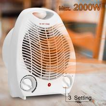 2000W Portable Electric Fan Room Heater Mini 3 Heating Settings Air Heater For Home Space Winter Warmer Fan 2024 - buy cheap