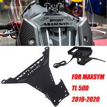2019 2020 para sym maxsym tl 500 tl500 tl500 acessórios da motocicleta gps placa de navegação do telefone inteligente suporte adaptar kit titular 2024 - compre barato