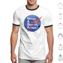 Never A Straight Answer T Shirt Print For Men Cotton New Cool Tee Answer Government Space Spaceship Stars Logo 2024 - buy cheap