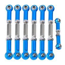 7PCS Adjustable Metal Pull Rod Link Rod Linkage for 1/10 Traxxas Slash 4X4 / 2WD Short Course Car Upgrade Parts 2024 - buy cheap