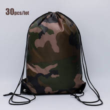 Multi-function camouflage travel bag Solid kids clothes bag School Drawstring Sport Camouflage Backpacks swim bags Free shipping 2024 - buy cheap