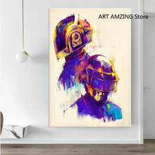 Banda francesa daft punk citação música estrelas poster pintura arte impressão em tela decoração da casa imagem da parede 2024 - compre barato